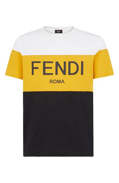 black and gold fendi shirt|fendi t shirt size guide.